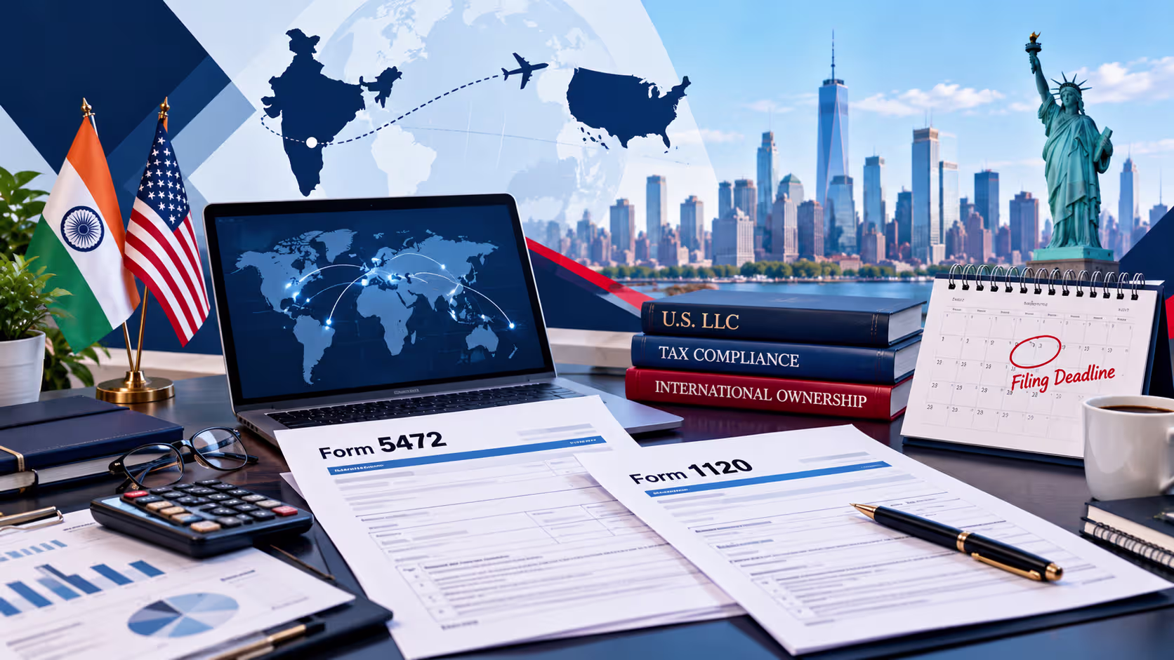 US LLC tax guide for Indian founders covering U.S. and India tax compliance